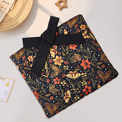 Packbeutel aus Stoff mit Blumenmuster und Tragegurten&nbsp;ABAG-WH20010-40C