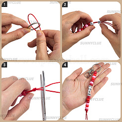 Набор для изготовления брелка своими руками&nbsp;DIY-SC0032-45C