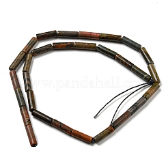 Натуральная полихромная яшма/камень Пикассо/нити бус из яшмы Пикассо G-G006-A06-01