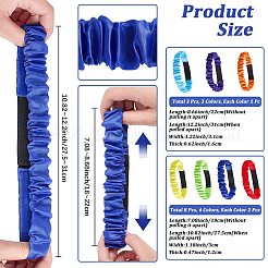 11 bande élastique en tissu/nylon de 7 couleurs&nbsp;AJEW-CN0005-91