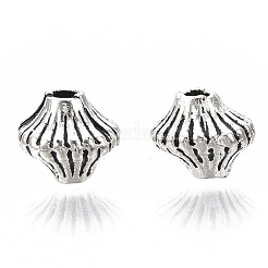 Сплавочные овальные бусины тибетского стиля  TIBE-R317-074AS-LF