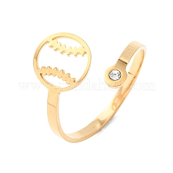 Открытые кольца манжеты из нержавеющей стали 304 RJEW-D337-01A-G