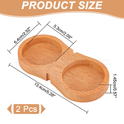 Держатель деревянной мельницы для перца AJEW-WH0479-43