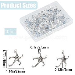40 шт. Подвески из сплава в тибетском стиле&nbsp;FIND-SC0008-94