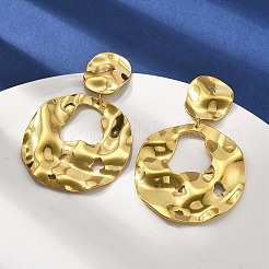 Серьги-гвоздики из нержавеющей стали 304 для женщин EJEW-K268-13B-G