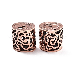 Сплавочные овальные бусины тибетского стиля  PALLOY-P267-05R