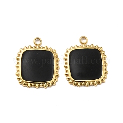 Подвески из нержавеющей стали 304 с эмалью&nbsp;LS-STAS-P311-01G-02