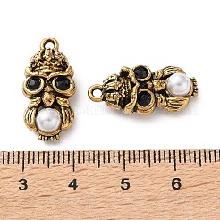 Perlenanhänger aus 304 Edelstahl und ABS-Kunststoff&nbsp;PL-L002-04AG-02