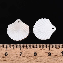 Резные подвески из натуральных пресноводных ракушек SSHEL-N040-02