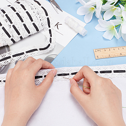 10 ярд хлопка с кружевной отделкой&nbsp;SRIB-FG0001-13B