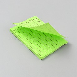 Бумажные стикеры со списком дел с линией AJEW-WH0596-165G