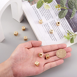 9шт 9 стиля латунные микро проложить кубический цирконий европейские бусины&nbsp;ZIRC-PJ0001-05