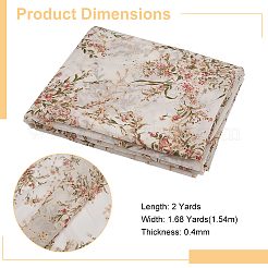 Вышитые цветы из шифоновой ткани DIY-WH0308-386A