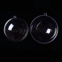 Pendentifs en plastique transparent ouvrables&nbsp;LS-CON-K007-06B