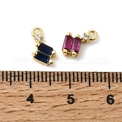 Латунные микро проложить кубического циркония подвески&nbsp;KK-F929-02G