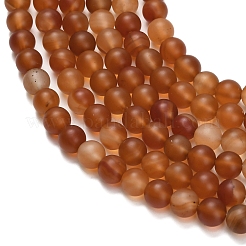 Природного сердолика нитей бисера G-L642-G01-6mm