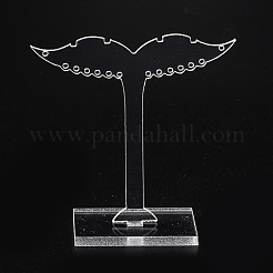 Пластиковая подставка дисплея серьги&nbsp;X-PCT019-074