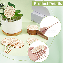 Holzpflanzenetiketten&nbsp;DIY-GF0014-39B