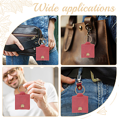 2 шт. брелок из искусственной кожи pu&nbsp;KEYC-GO0001-08