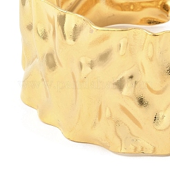 Текстурированные браслеты-манжеты из нержавеющей стали 304&nbsp;LS-BJEW-P302-13G