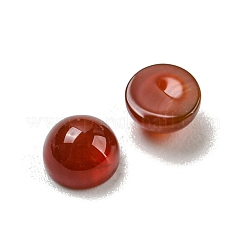 天然石赤瑪瑙カボション  染め  半円  4x2~2.5mm&nbsp;G-H309-03-43