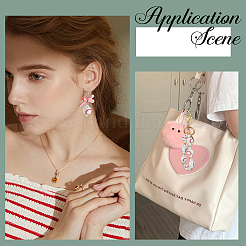 70шт окрашенные европейские бусины из натурального дерева&nbsp;WOOD-SC0002-02