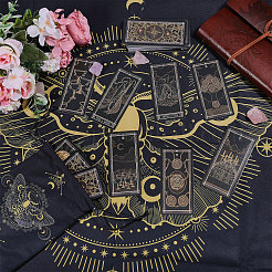 Kits de mantel de poliéster y bolsa de terciopelo&nbsp;AJEW-WH0620-003