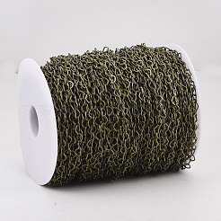 Паяные латунные сердечные железные цепи CH-S125-04B-AB