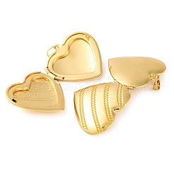 Кулон-медальон из латуни с покрытием стойки&nbsp;KK-H486-04G-02