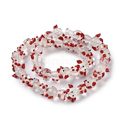 Светящиеся нити бус лэмпворк ручной работы LAMP-Z007-03D