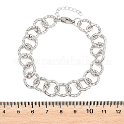 Gehämmerte Rolo-Armbänder aus Edelstahl 304 für Damen&nbsp;BJEW-A160-10P