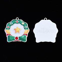 Окрашенного распылением медные подвески KK-Q281-012