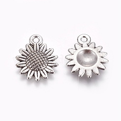 Pendente in lega stile tibetano&nbsp;PALLOY-WH0066-12AS