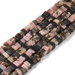 Природные родонит бисер нитей G-I394-A10