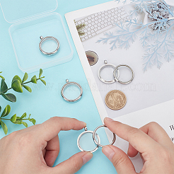 4 шт. подвески-медальоны из нержавеющей стали STAS-UN0061-63B