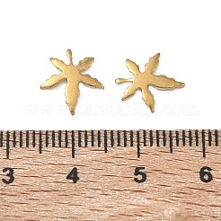 Herbstlicher Messing-Cabochon&nbsp;KK-D263-03G