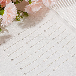 40 шт. 925 серебряных булавки с ушком STER-BBC0002-16A