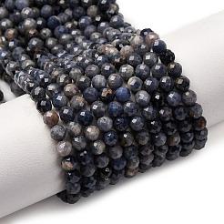 Натуральные сапфировые бусинки G-A276-C11-4mm