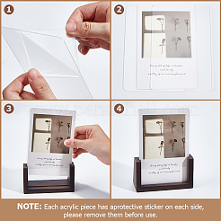 Акриловая подставка для фоторамки&nbsp;AJEW-WH20077-005A