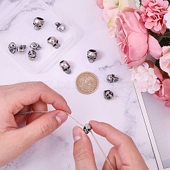 10 шт. 5 бусины из нержавеющей стали 304 STAS-CA0002-28