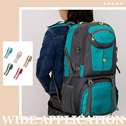 10 ярд двухцветной ажурной полиэстеровой полосатой ленты OCOR-WR0001-22