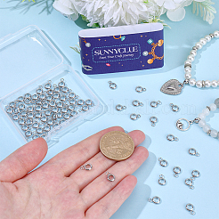 100 шт. 201 трубчатые дужки из нержавеющей стали&nbsp;STAS-SC0010-75