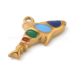 Подвески из нержавеющей стали 304 с эмалью&nbsp;LS-STAS-Z153-09G-01