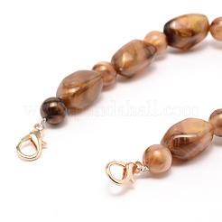 Correas de cuentas para bolsas de acrílico&nbsp;PURS-WH0001-12A