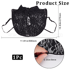 Съемные женские ложные воротники из полиэстера DIY-WH0430-118B