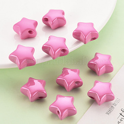 Непрозрачные акриловые бусины&nbsp;MACR-S372-02B-26