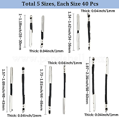 200 Stück 5 Arten elastischer Stacheldraht&nbsp;FIND-SC0021-80A
