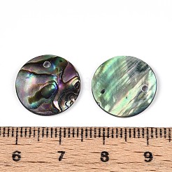 Натуральные подвески из ракушек пауа SHEL-ZX010-06-A