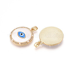 Латунные микро проложить кубического циркония подвески KK-N258-05G