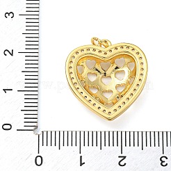 Покрытие стойки латунь микропаве прозрачные подвески из кубического циркония&nbsp;KK-Z063-10G-01